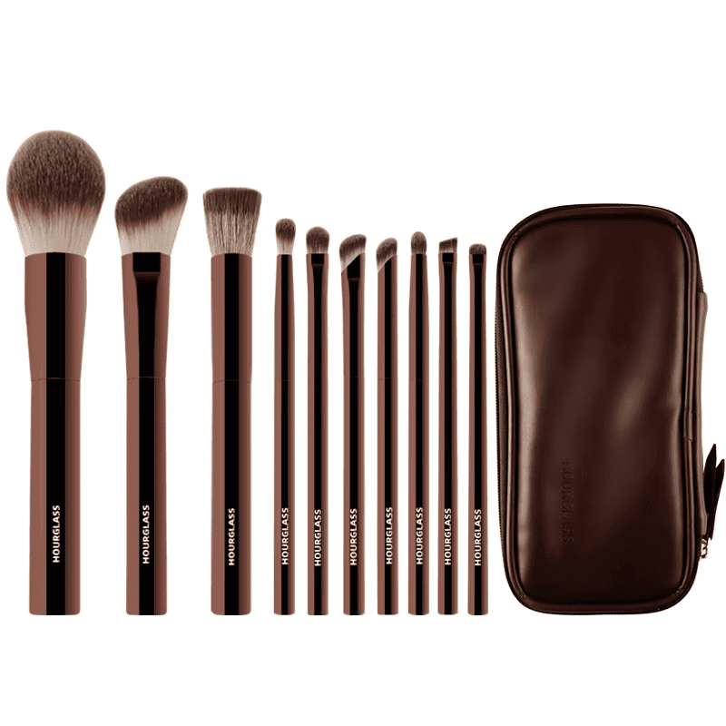 Hourglass 10pcs makeup brush set