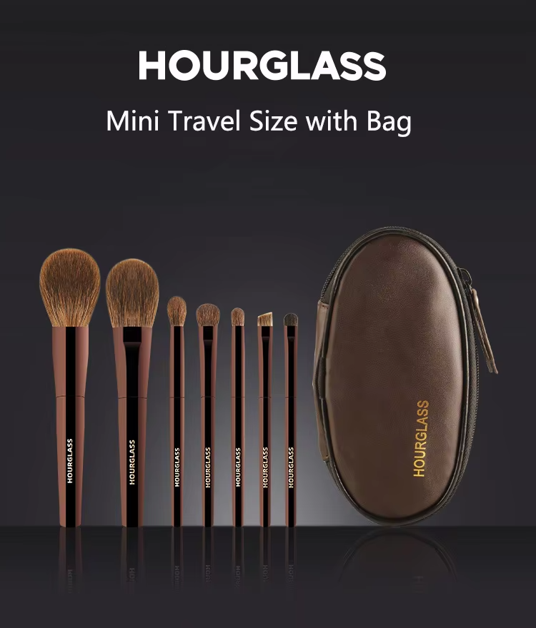 Hourglass Red Fox hair makeup brushes