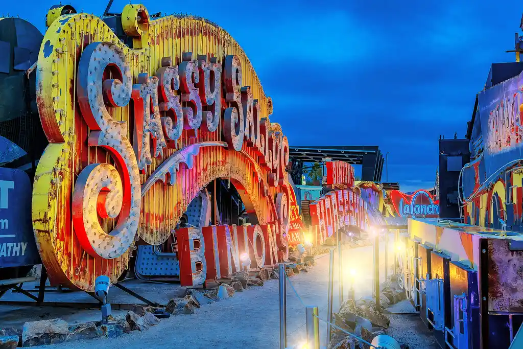 Fun Fact: Did you know that the Neon Museum houses over 200 iconic Las Vegas