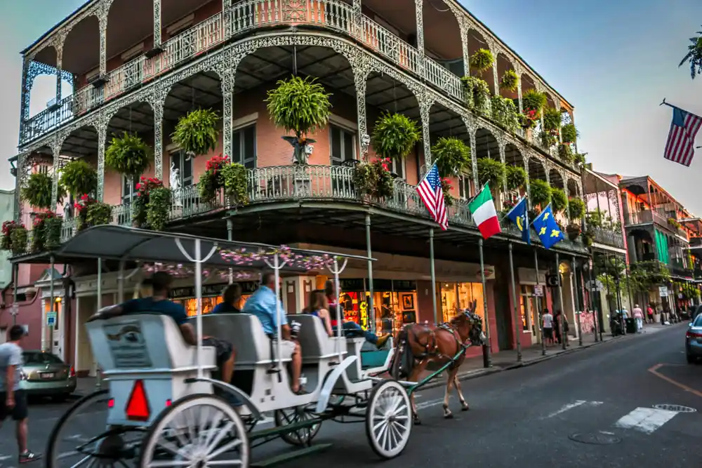 According to statistics, hotel prices skyrocket by up to 200% during Mardi Gras.