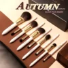 Unlock Best Professional Results with CHICHODO's Golden Autumn Makeup Brushes