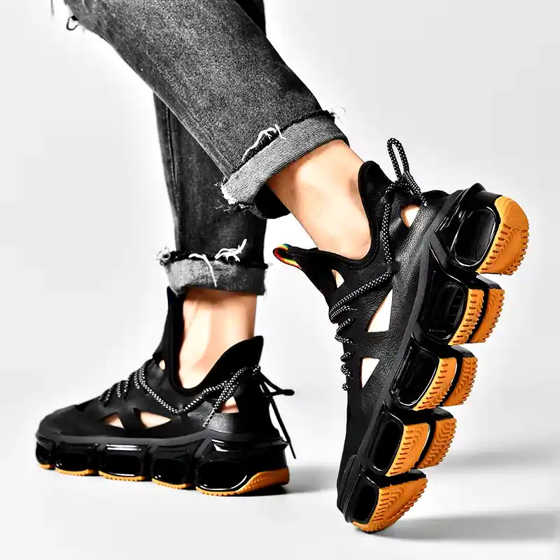 Hit the Streets in Style: Chunky Tire Bottom Sneakers for Men