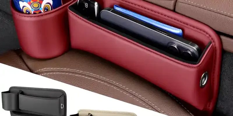 Keep Essentials Handy with the Car Seat Gap Storage Box