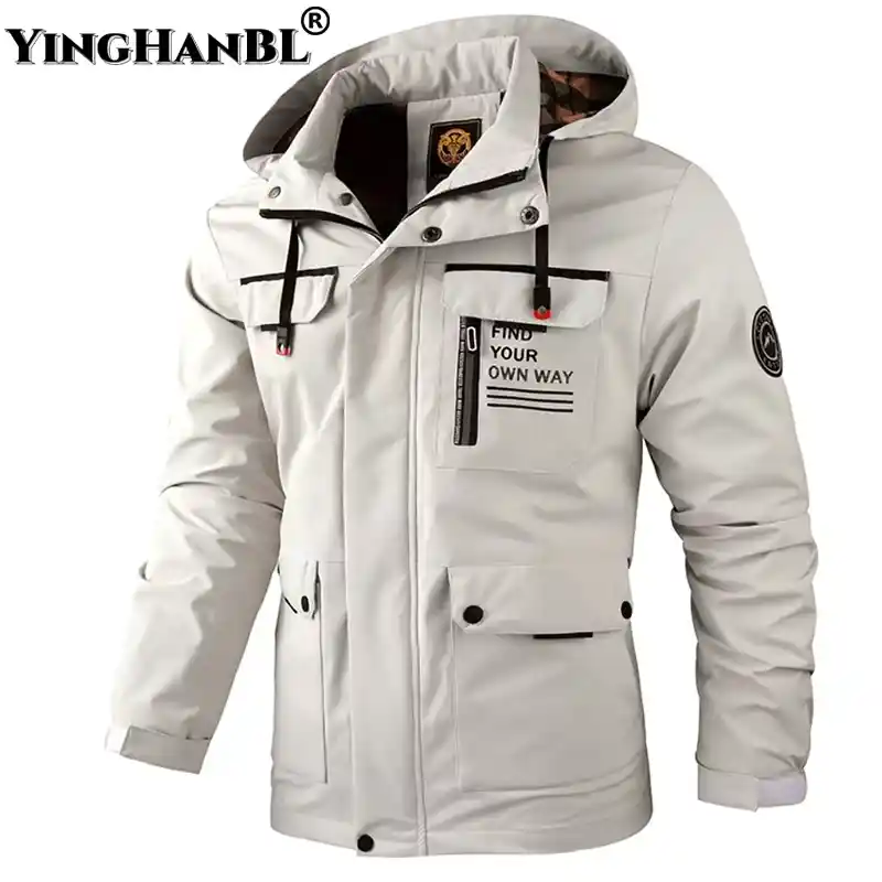 Fashion Men's Casual Windbreaker Jacket