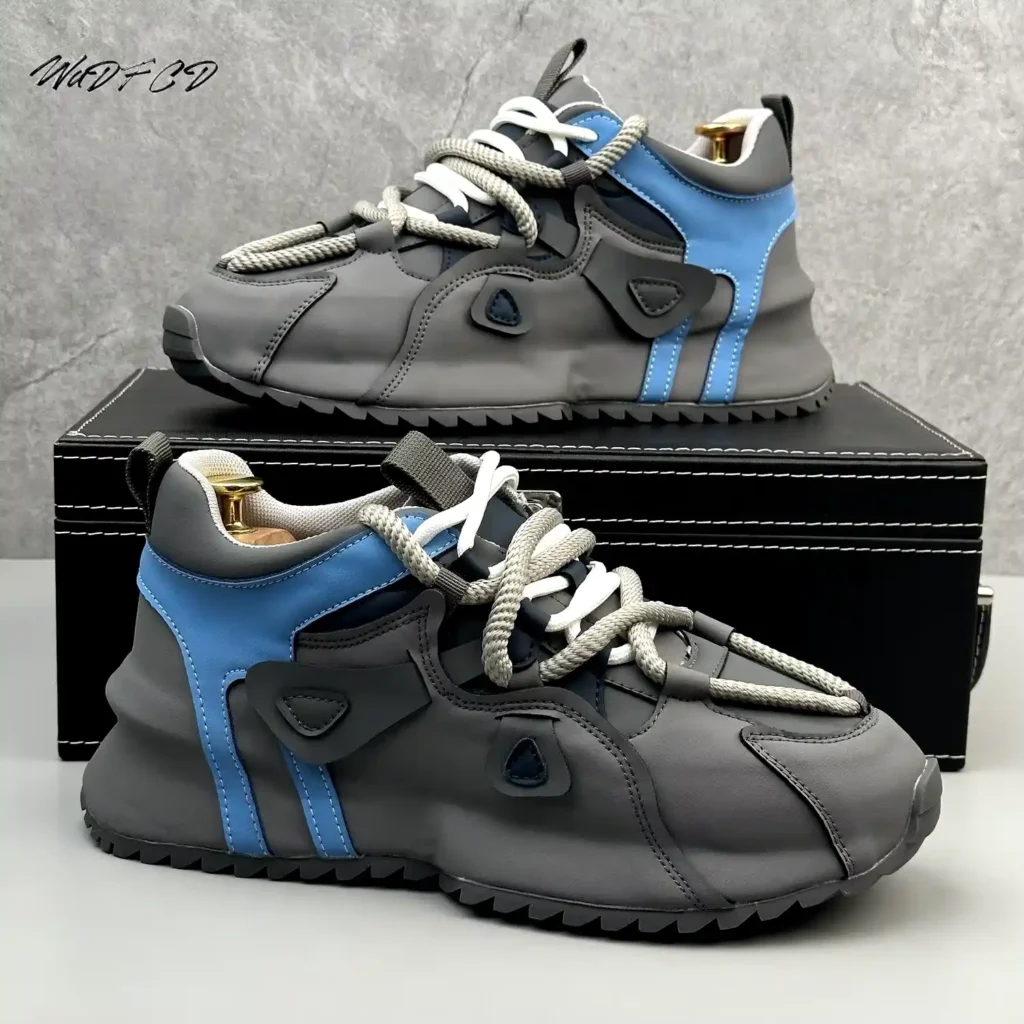 Take Every Step in Style with Chunky Tire Bottom Designer Sneakers