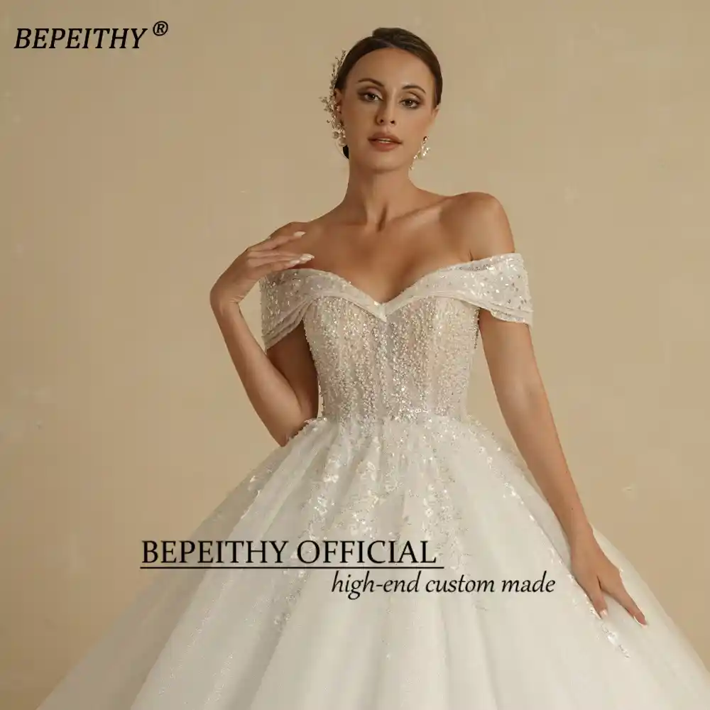 Ivory Princess Gown by BEPEITHY for a Stunning Bridal Look