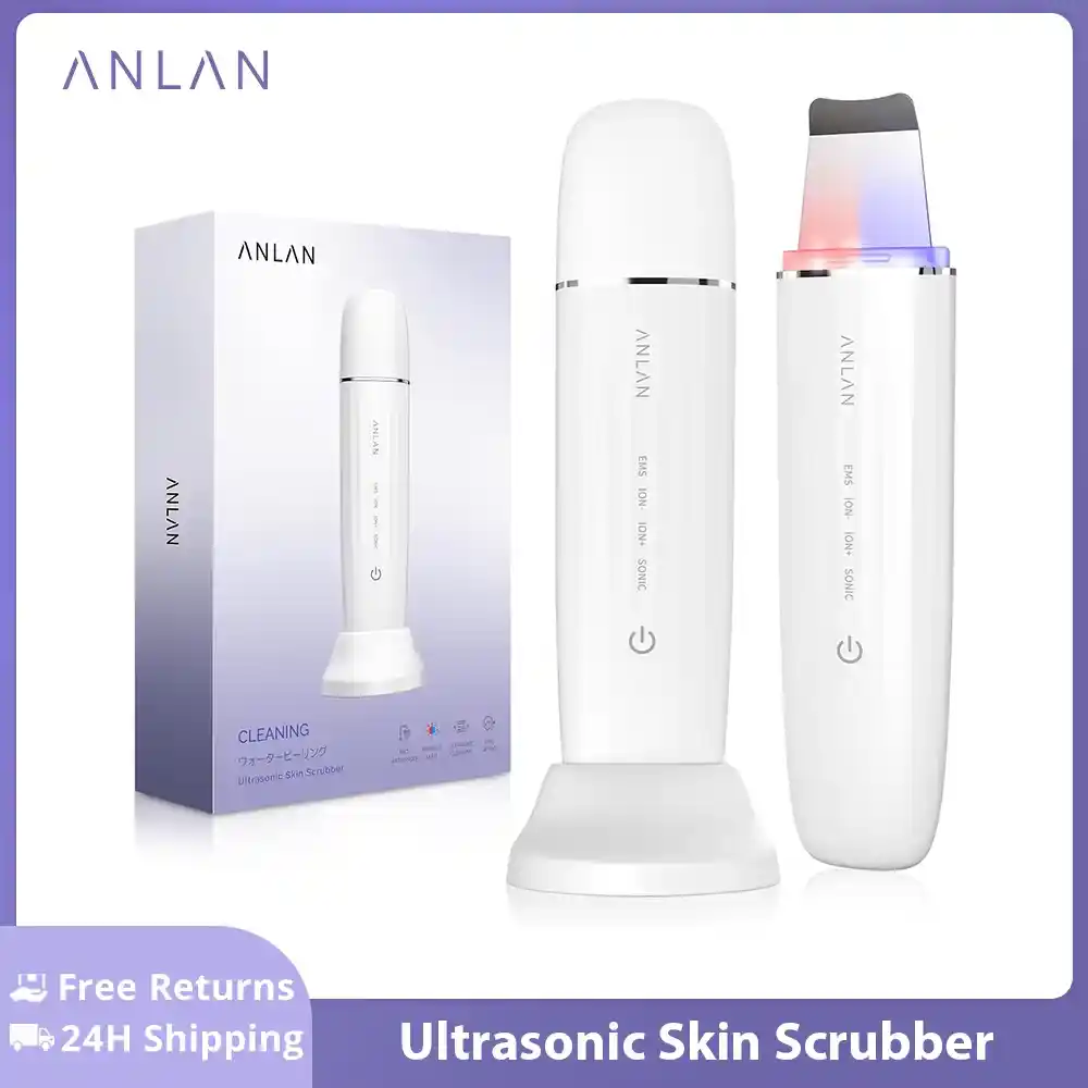 The Benefits of Using the ANLAN Ultrasonic Skin Scrubber