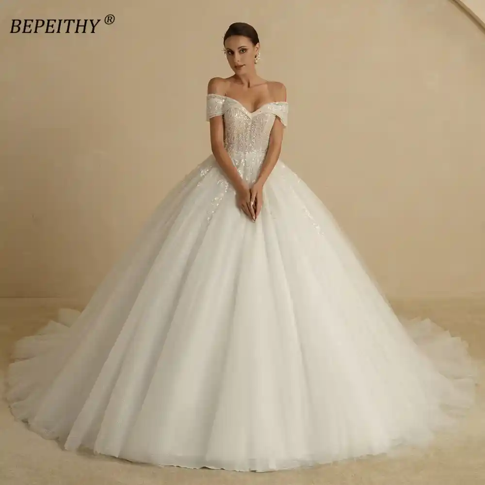 Ivory Princess Gown by BEPEITHY for a Stunning Bridal Look