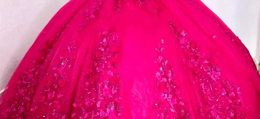 Hot Pink Lace Quinceañera Dress to Make Your Day Unforgettable