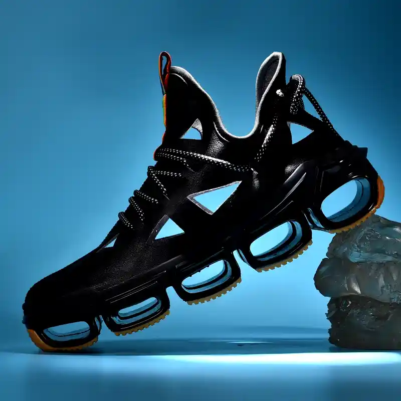 Race Through Life in Men’s Chunky Sneakers with Tire Soles