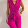 Chic, Simple, Stunning: The Allure of Women’s V Neck Jumpsuits