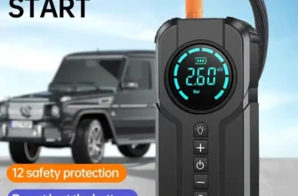Your Ultimate Roadside Companion: Jump Starter, Air Pump, Power Bank, and Light