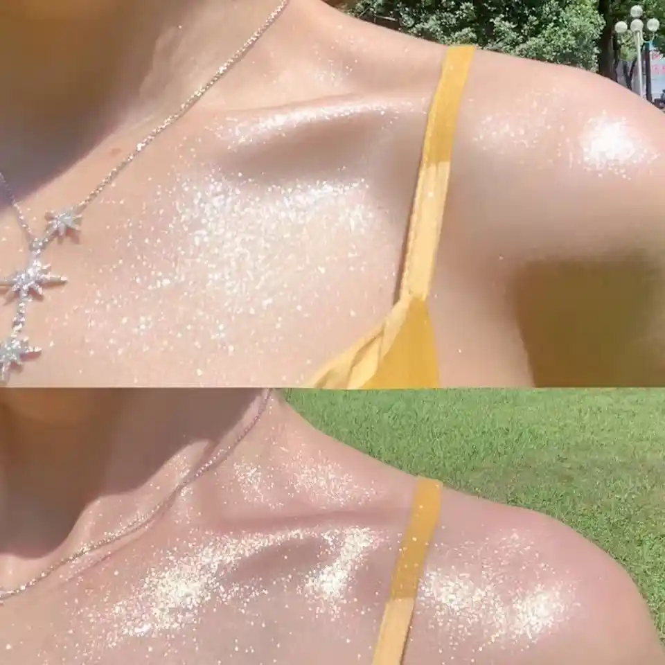 A Highlighter That Won’t Quit: Diamond Powder Spray