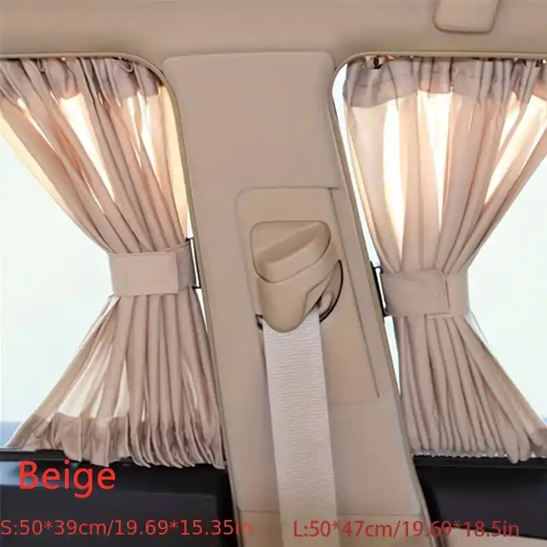 Drive in Comfort with Universal Car Sun Shade Curtains