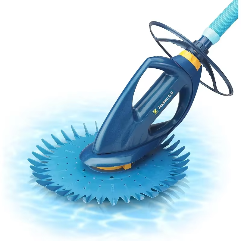 VersatilityThe Zodiac G3 doesn’t just clean the pool floor—it scales walls with ease, ensuring no spot is left dirty. It works on a variety of surfaces too, including tile, vinyl, and concrete, giving you that spotless finish regardless of your pool's material.