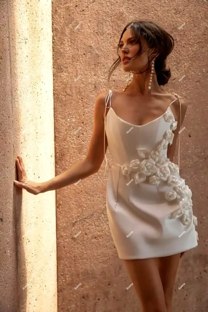 Perfect Short Wedding Dress for Cocktail and Bridal Events