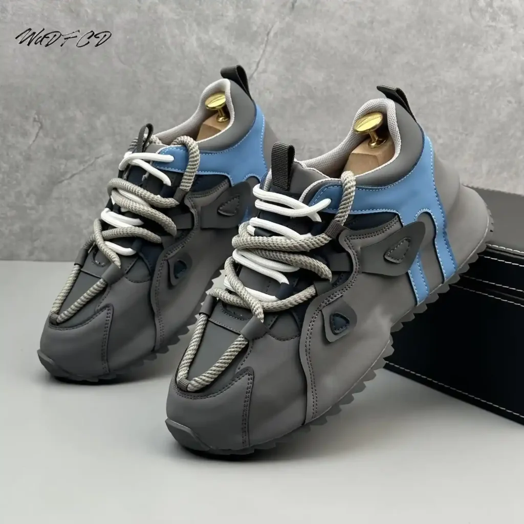 Performance Meets Style: Chunky Tire Bottom Sneakers for Men