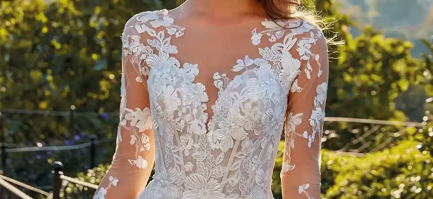 Make Memories in the RODDRSYA Elegant Lace Wedding Dress