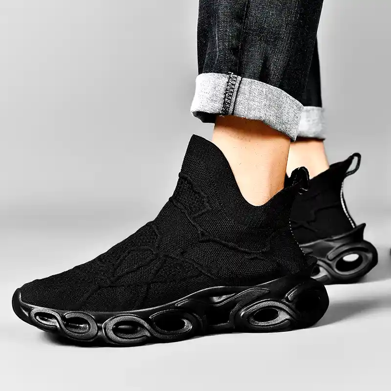 Get a Grip on Style with Chunky Tire Bottom Sneakers for Men