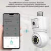 Experience Smart Home Security with ICSEE 4K Bulb Camera