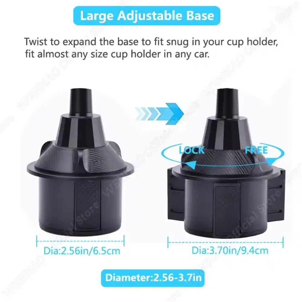 Stay Neat and Tidy with the Universal Car Cup Holder Tray