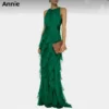 Make a Statement with the Annie Green Ruffle Dress