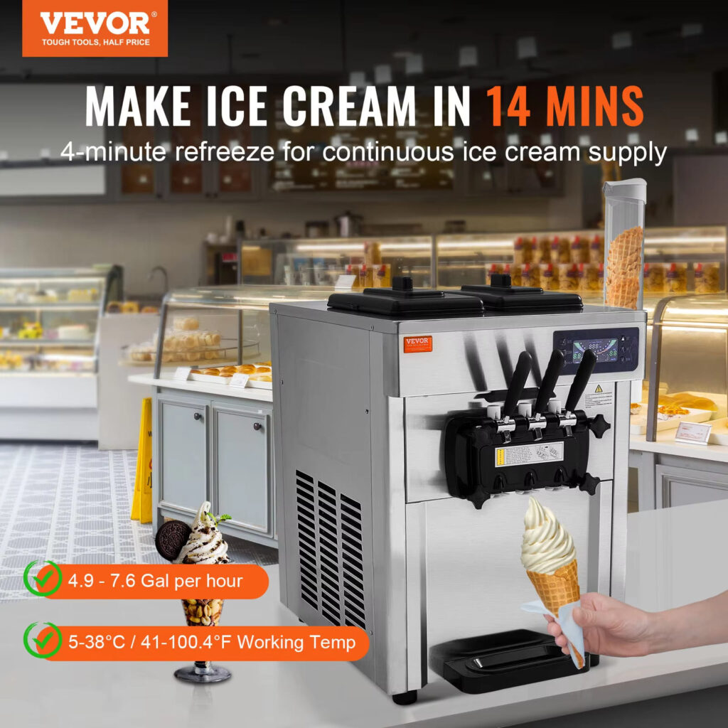 Why the VEVOR Ice Cream Machine Is Your New Best Friend