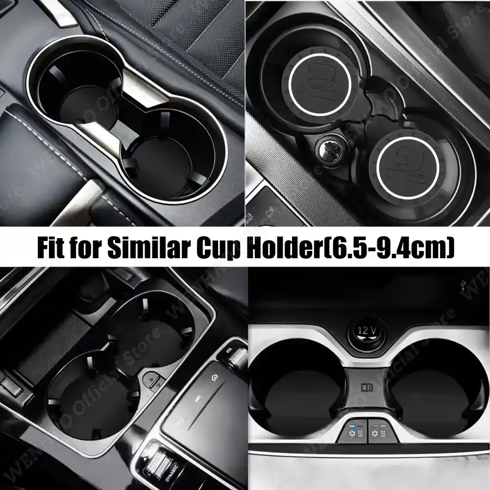 Stay Neat and Tidy with the Universal Car Cup Holder Tray