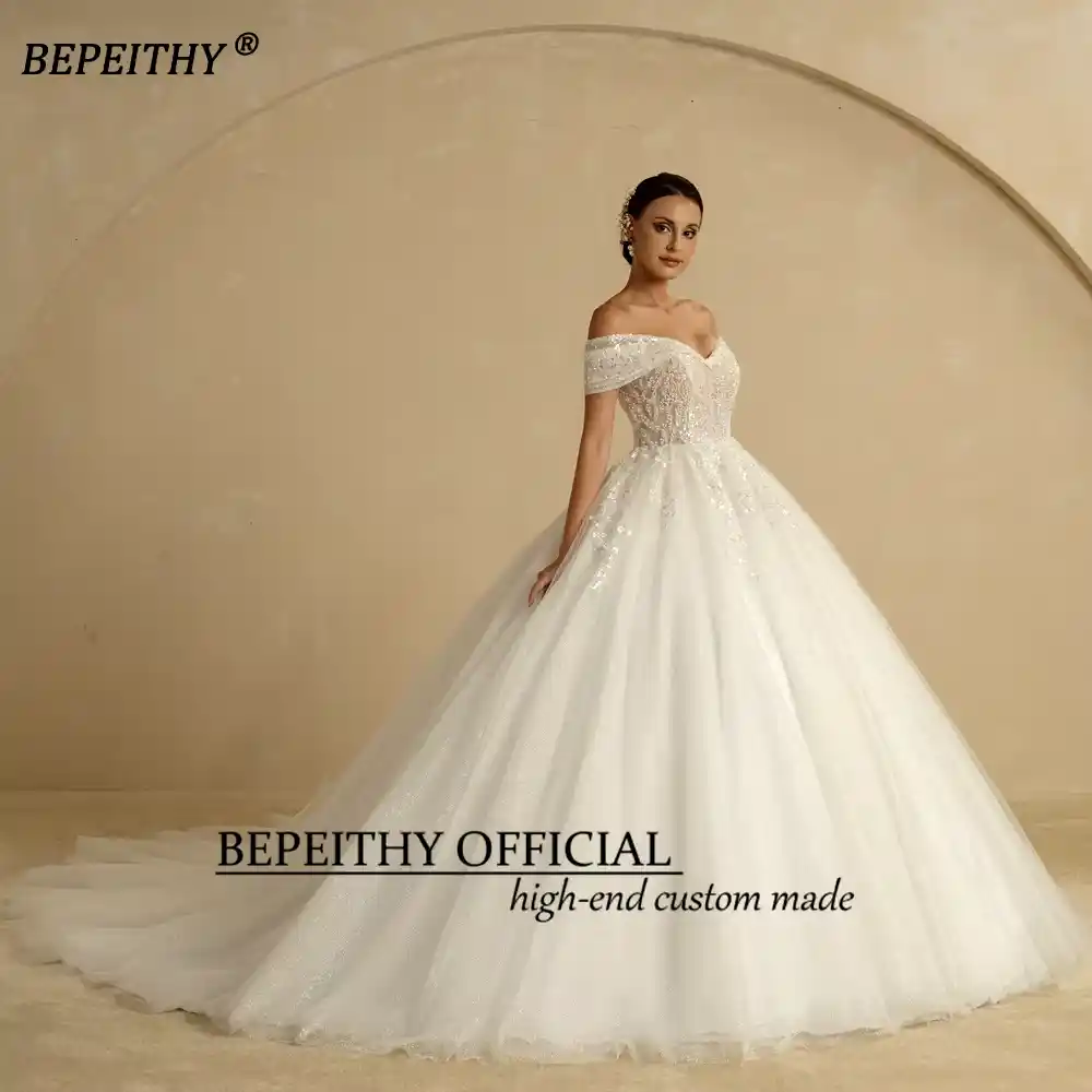 Ivory Princess Gown by BEPEITHY for a Stunning Bridal Look