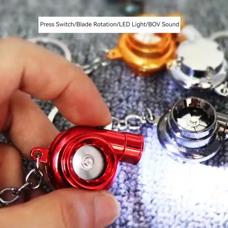 LED Turbocharger Keychain: The Perfect Accessory for Car Lovers