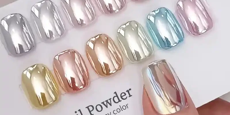 Mirror, Mirror on the Nails—NICOLE DIARY Powder Is Your New Best Friend