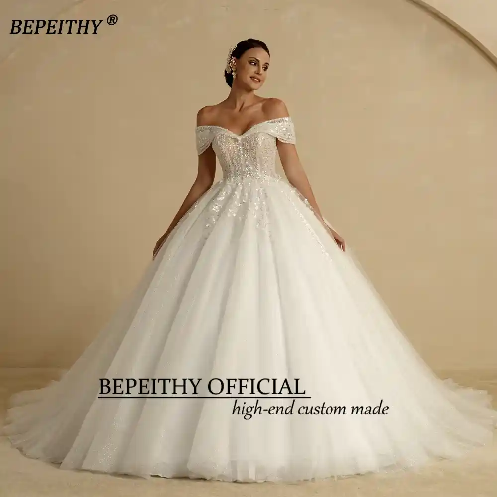 Ivory Princess Gown by BEPEITHY for a Stunning Bridal Look