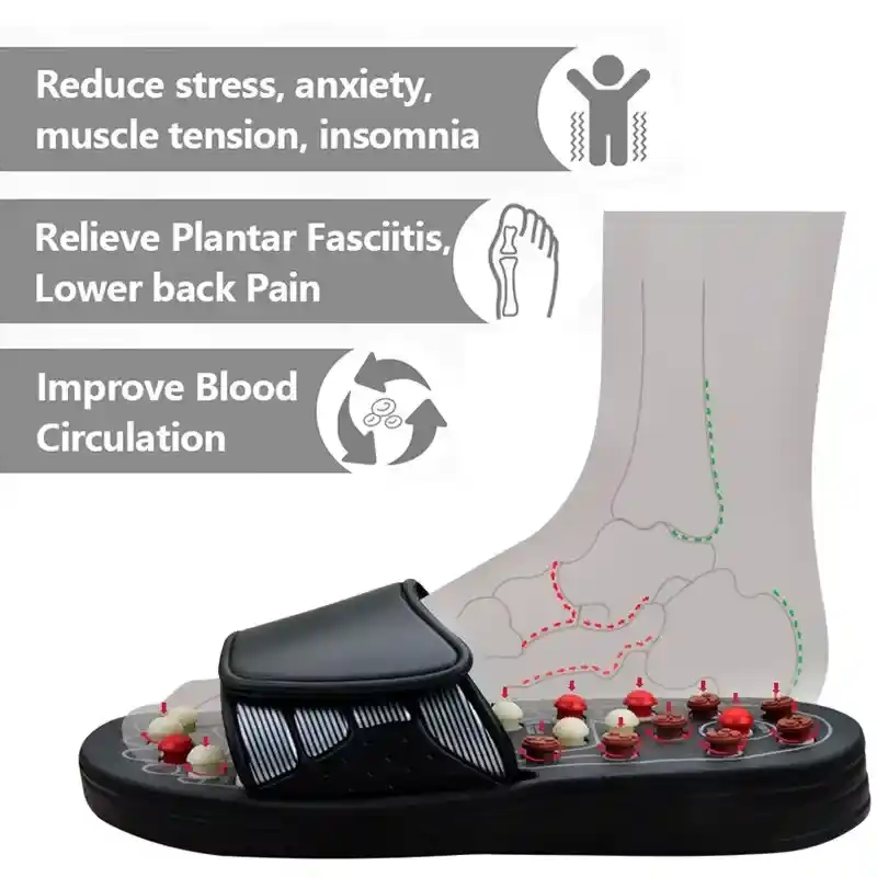 From Pain to Pleasure: Transform Your Steps with Acupoint Massage Slippers