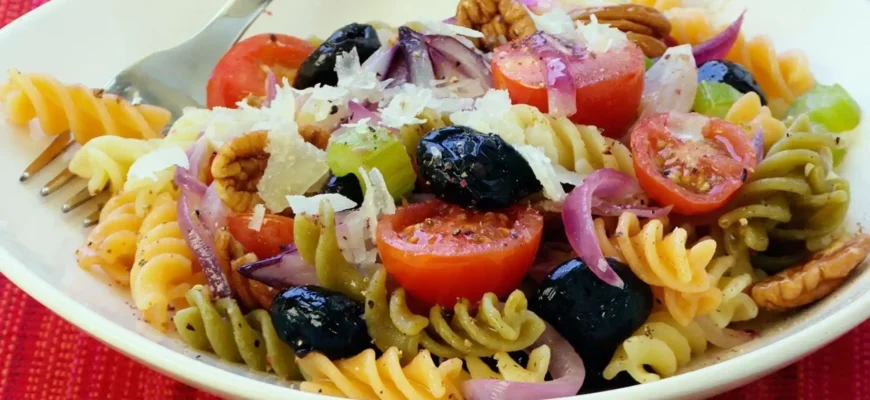 The Healthiest Pasta Salad Ingredients to Choose