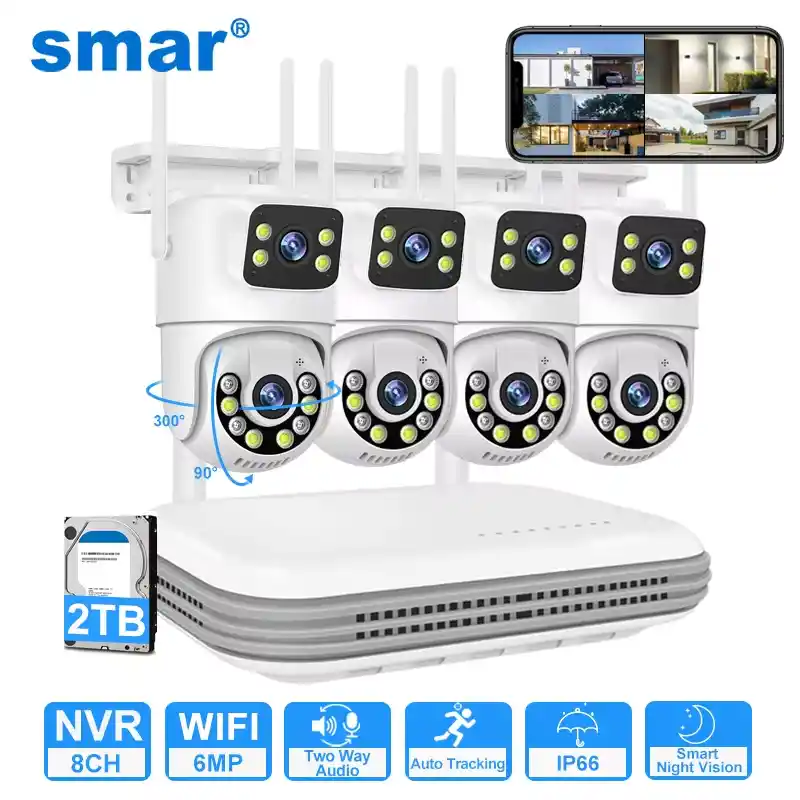 Protect Your Home with the Smar Wireless CCTV System