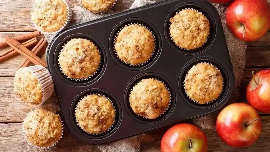 How to Make Apple Muffins with a Lighter, Healthier Twist  